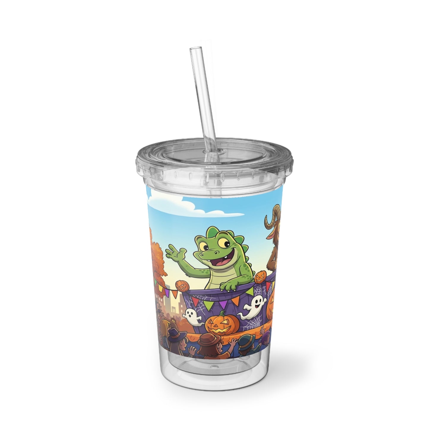 Halloween Parade Acrylic Cup