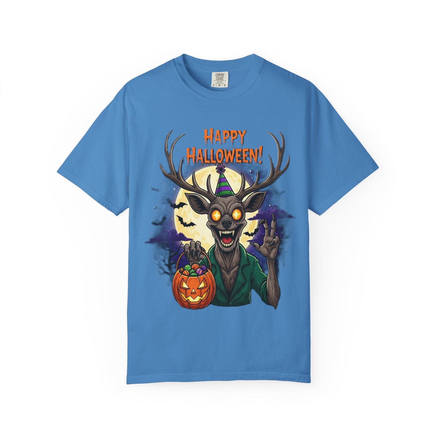 Womens Happy Halloween Wendigo T-Shirt