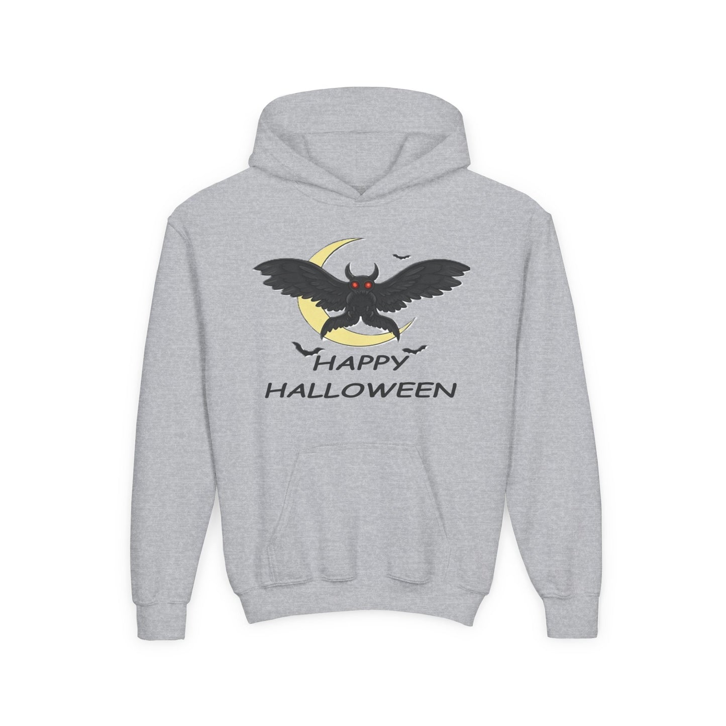 Mothman Halloween Youth Hoodie