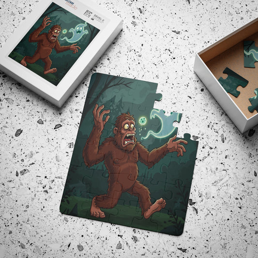 Bigfoot and Ghost Kids Puzzle