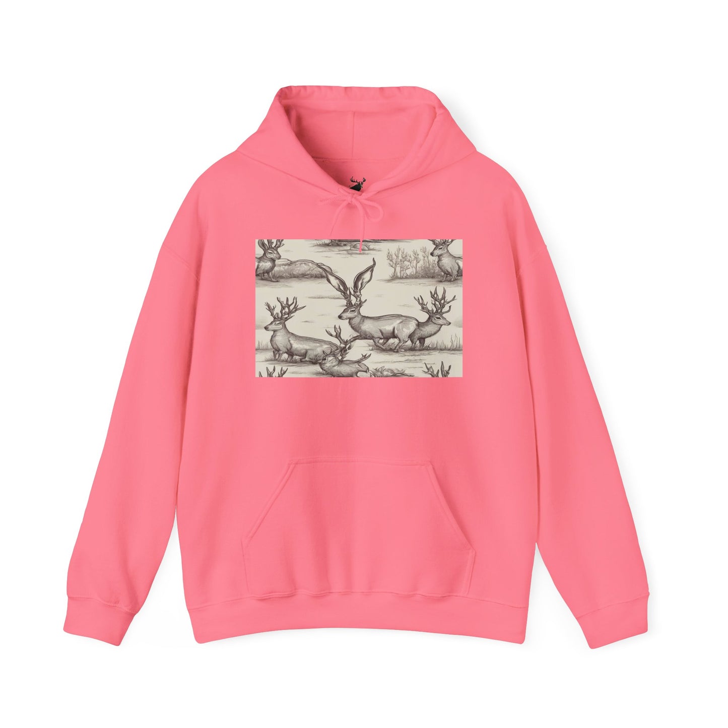 Womens Jackalope Hooded Sweatshirt
