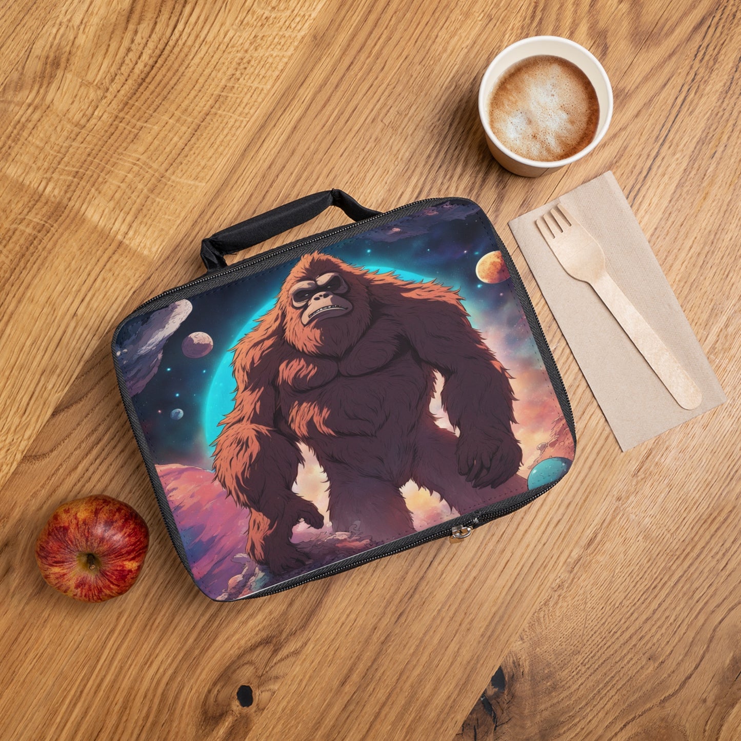 Cosmic Bigfoot Lunch Bag