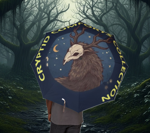 Cryptid Comforts Collection Foldable Umbrella