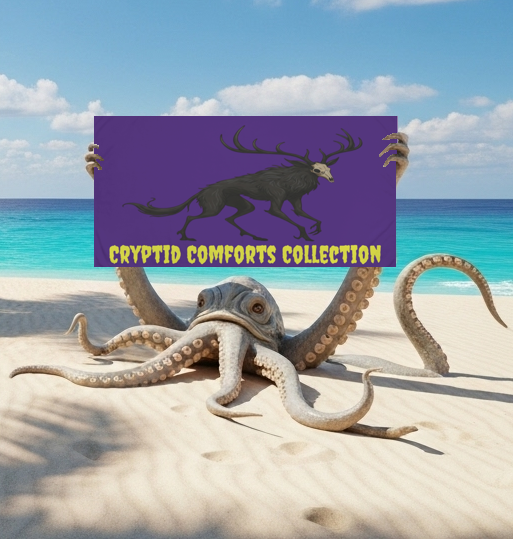 Cryptid Comforts Collection Mink-Cotton Towel