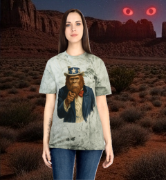Womens Uncle Sam Bigfoot T-Shirt