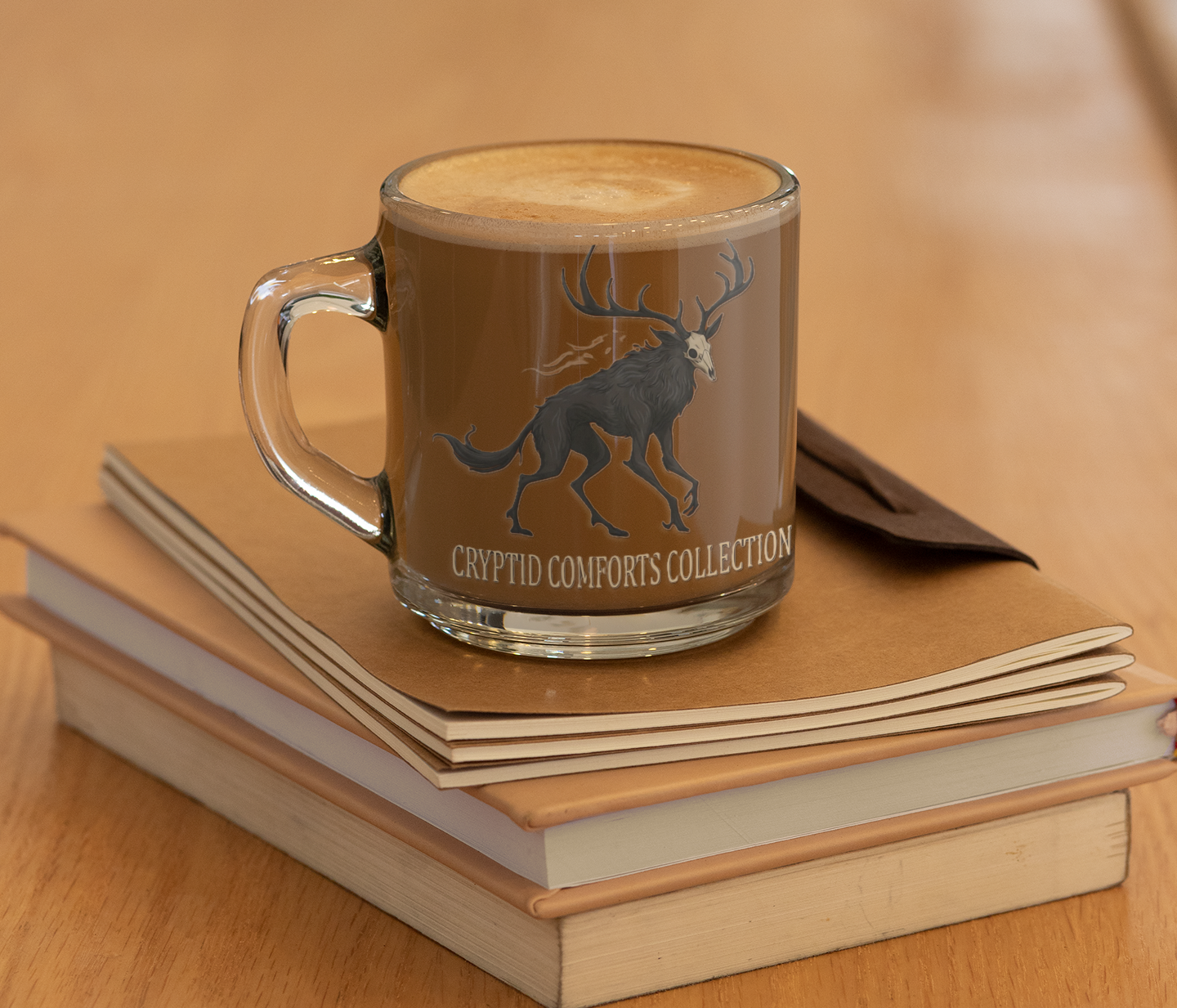 Cryptid Comforts Collection Glass Mug