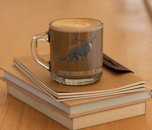 Cryptid Comforts Collection Glass Mug