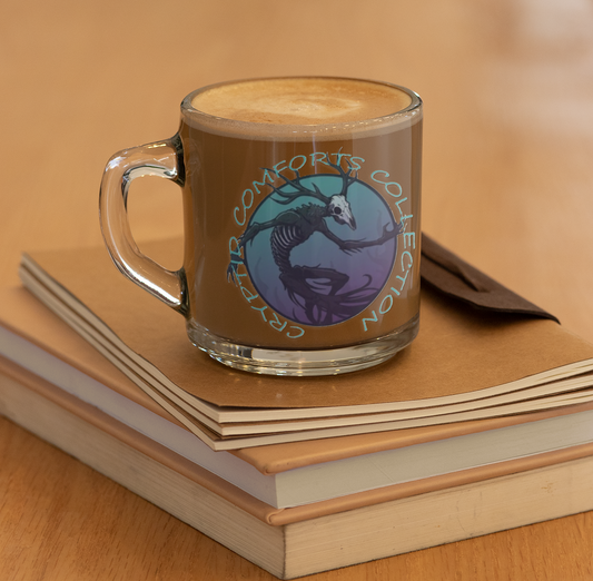 Blue Wendigo Glass Mug