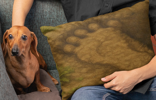 Bigfoot Foot Print Luxury Pet Bed