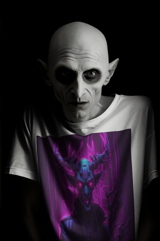 Mens Neon Cryptid Wendigo Tee