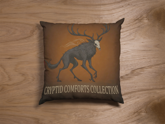 Cryptid Comforts Collection Square Pillow