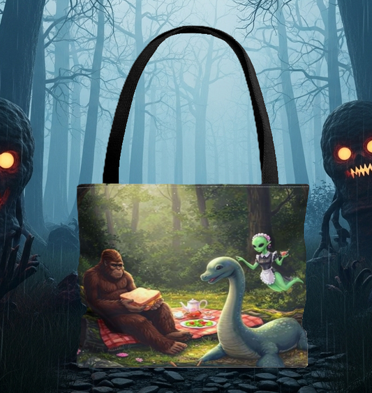 Cryptid Picnic Tote Bag