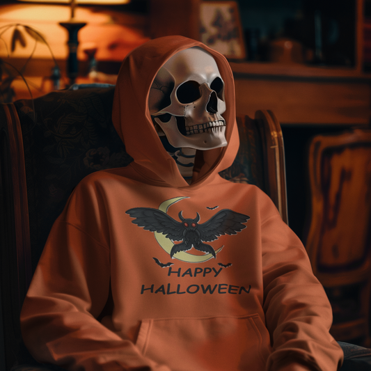 Mothman Halloween Youth Hoodie