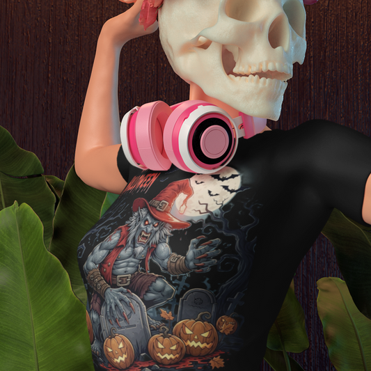Womans Redcap Halloween Graphic T-Shirt