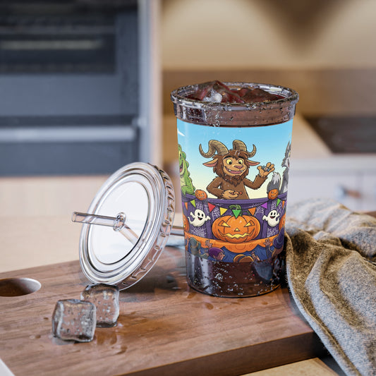 Halloween Parade Acrylic Cup