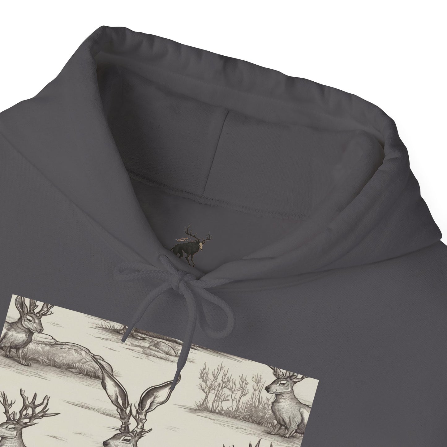 Womens Jackalope Hooded Sweatshirt