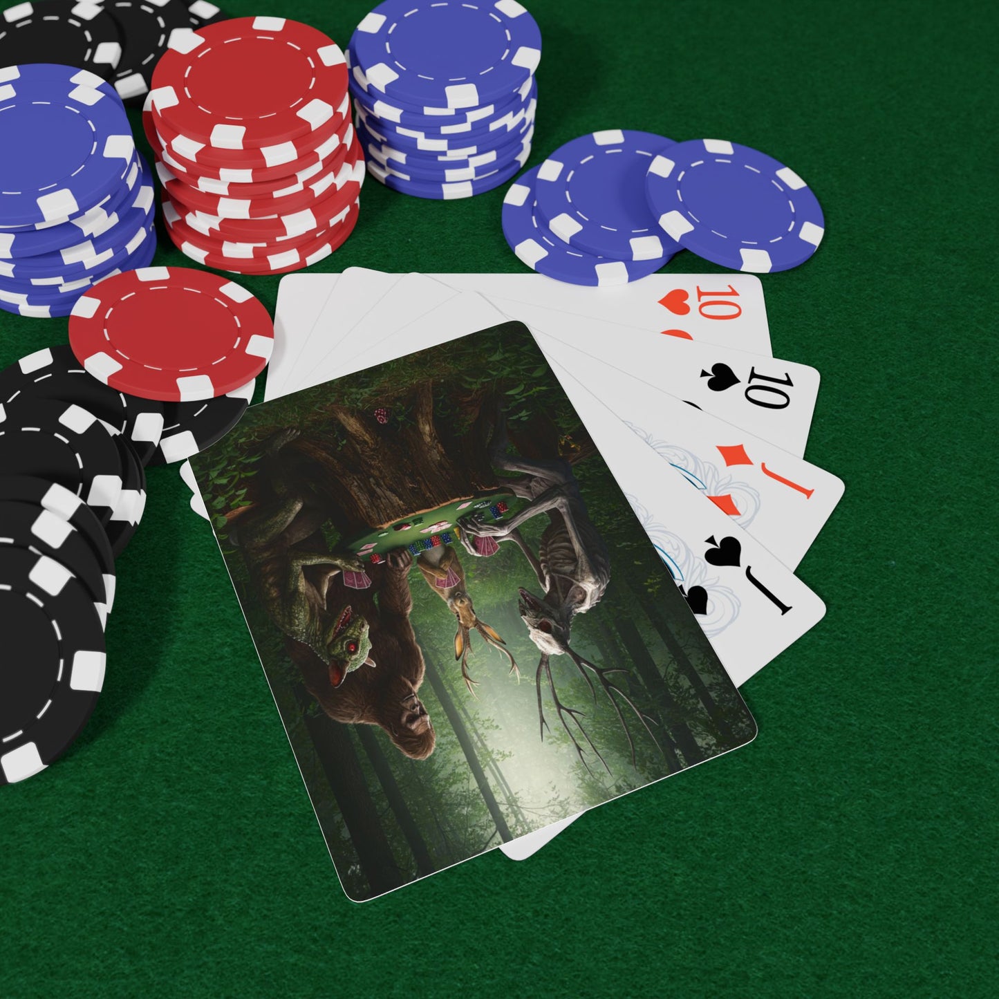 Cryptid Game Night Playing Cards