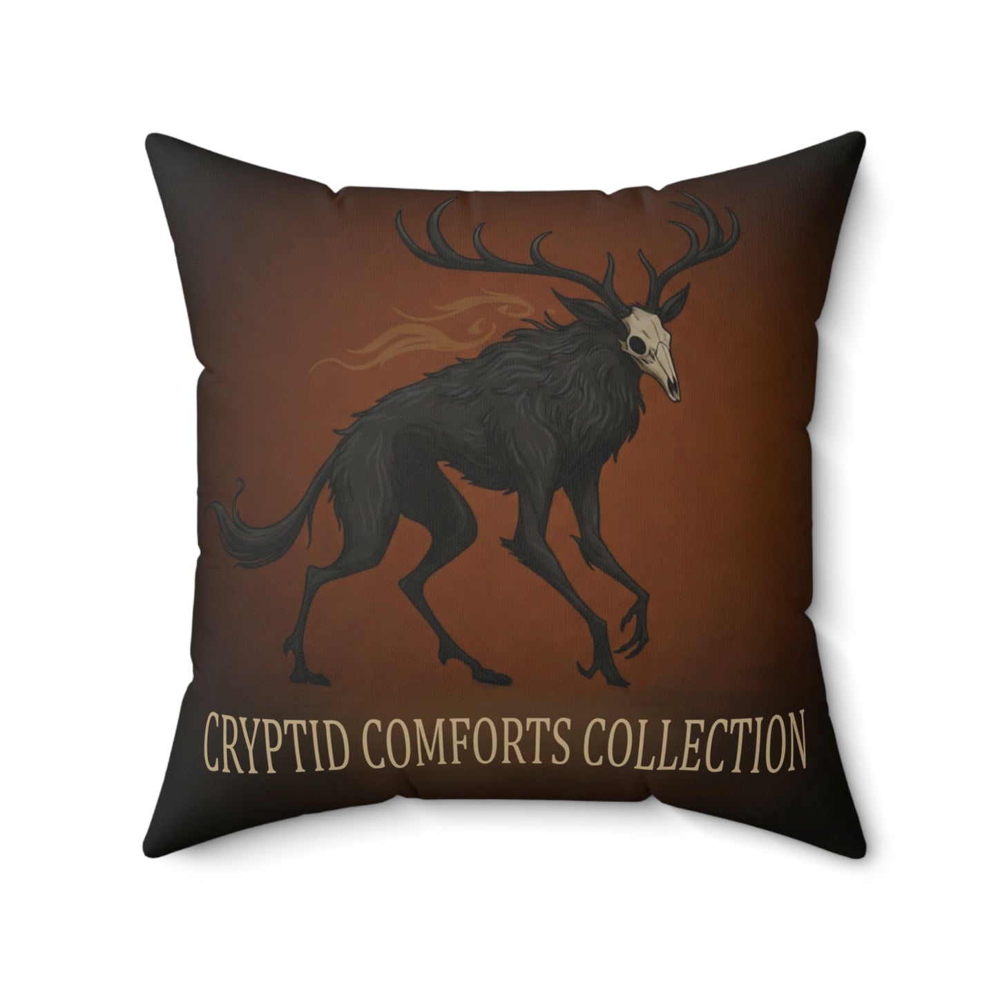Cryptid Comforts Collection Square Pillow
