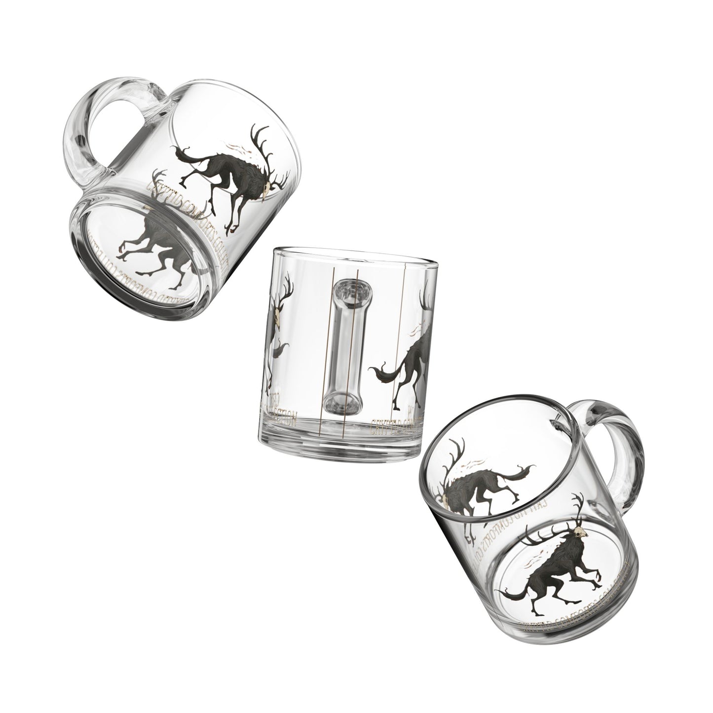 Cryptid Comforts Collection Glass Mug