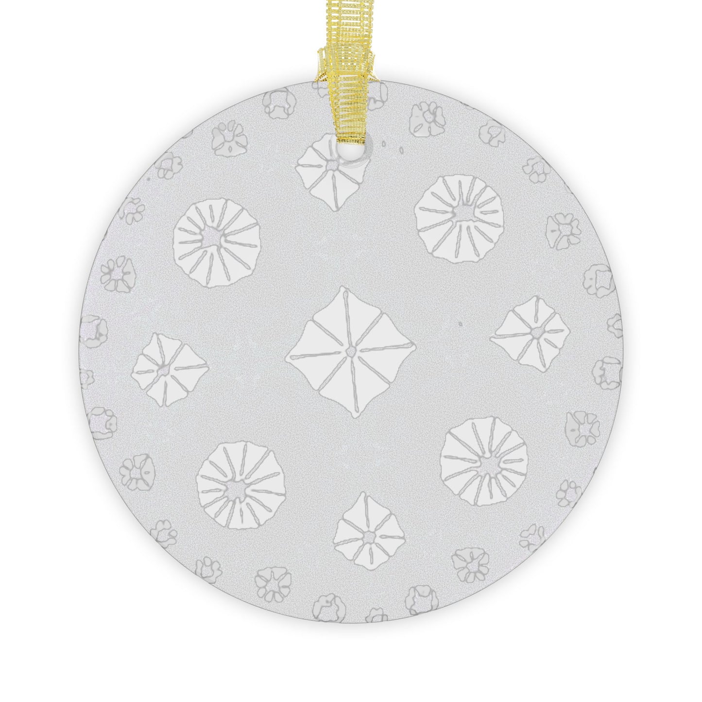 Kaleidoscope Wendigo  Glass Ornaments