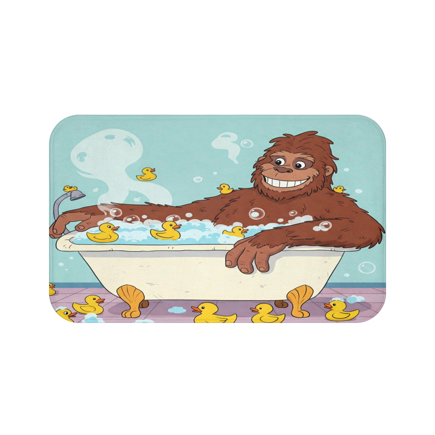 Bigfoot Bath Time Bath Mat