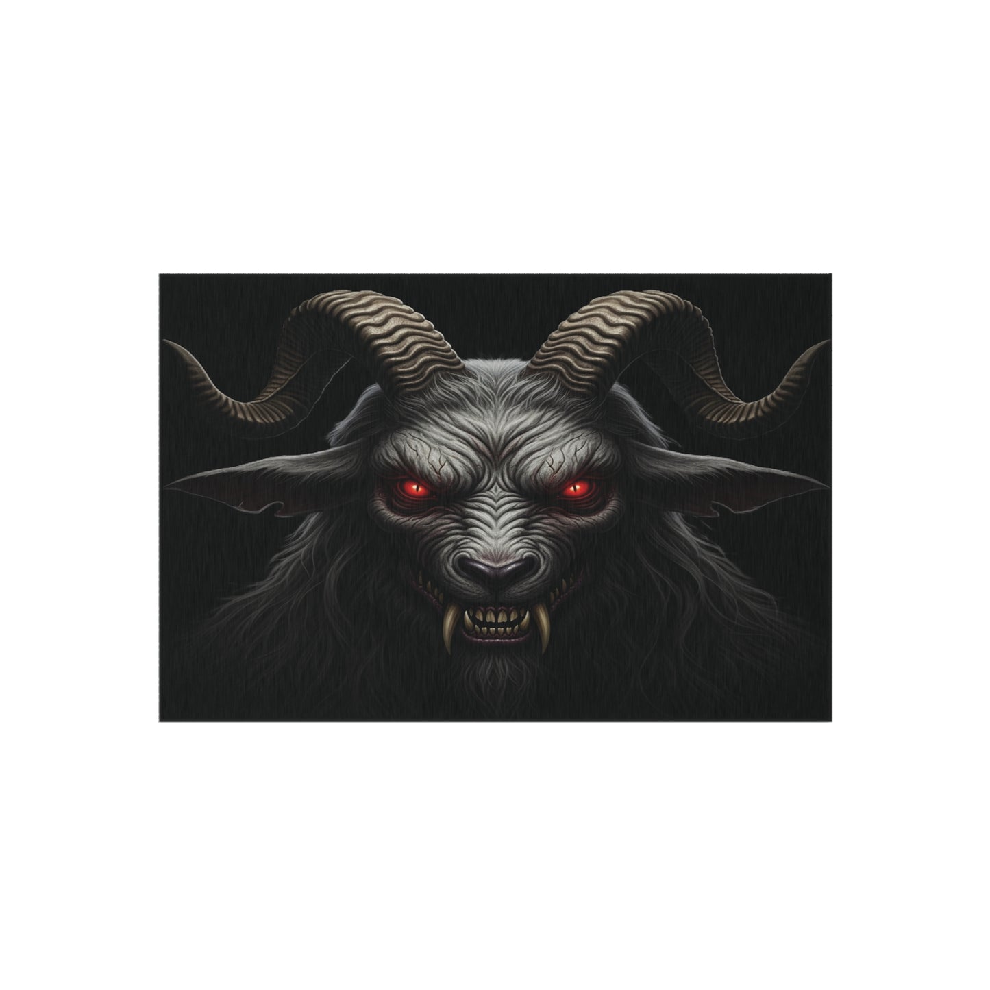 Pope Lick Monster Outdoor Rug