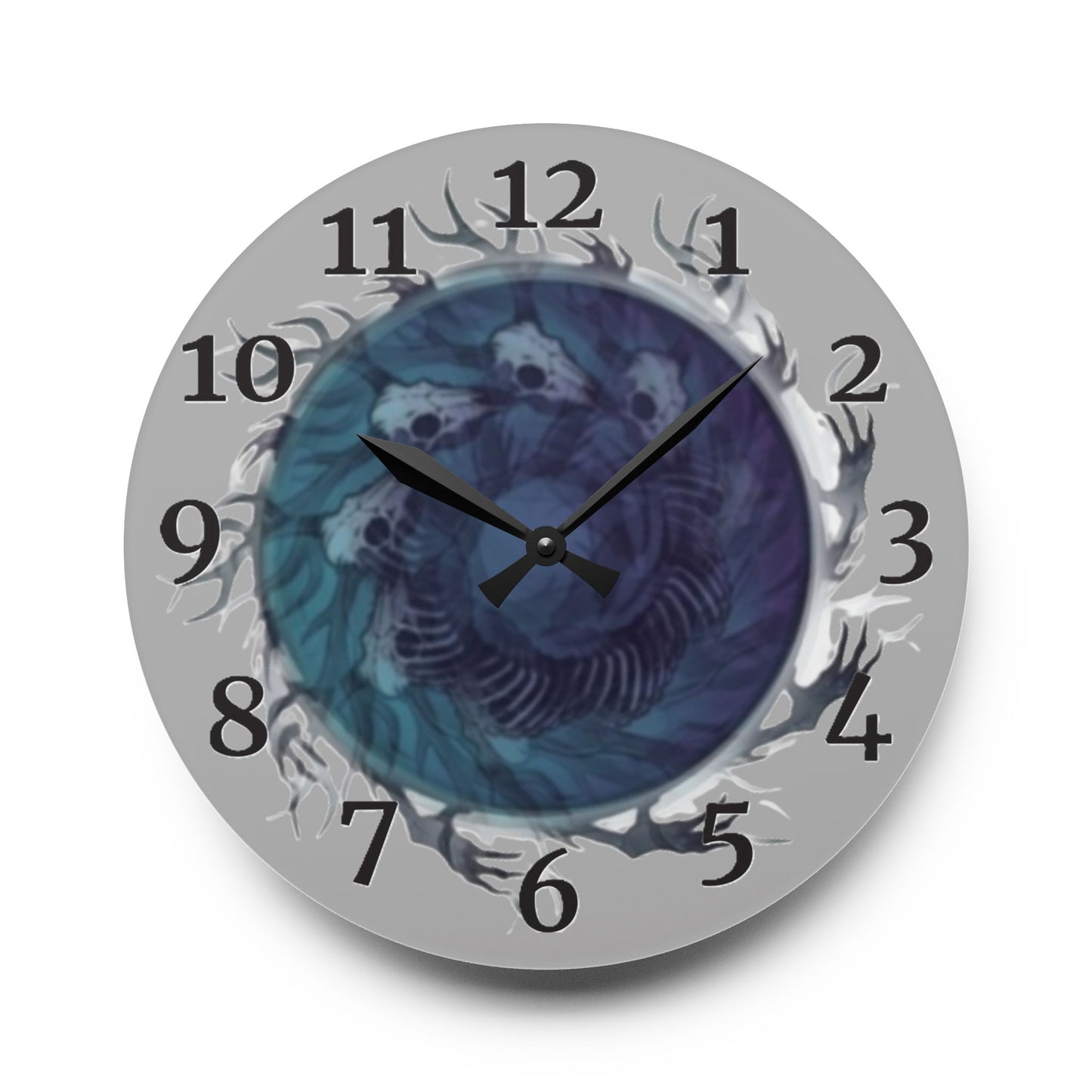 Twisted Wendigo Acrylic Wall Clock