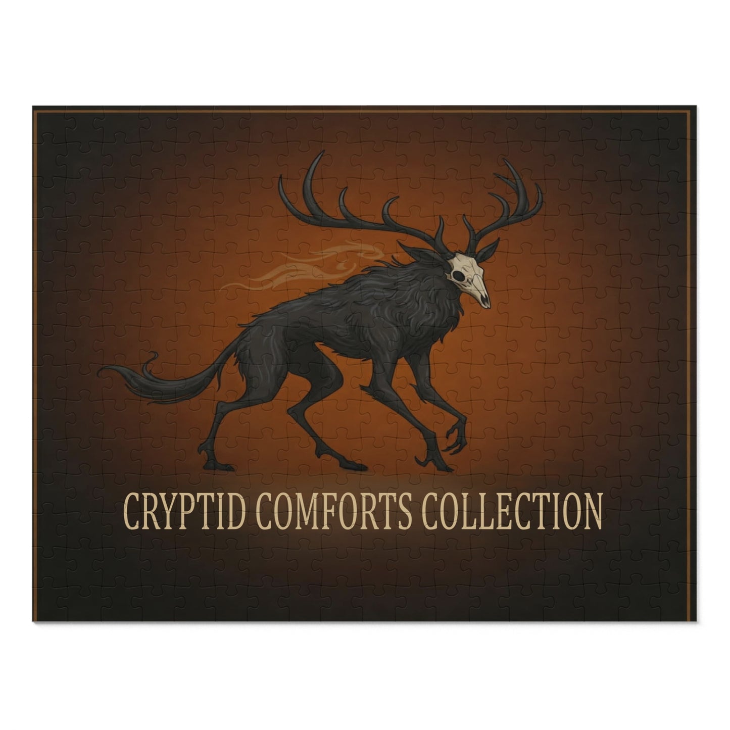 Cryptid Comforts Collection Jigsaw Puzzle with Tin