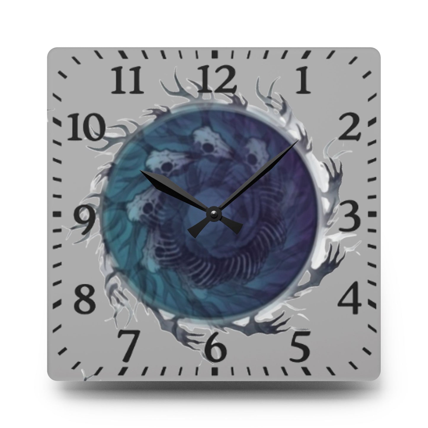 Twisted Wendigo Acrylic Wall Clock