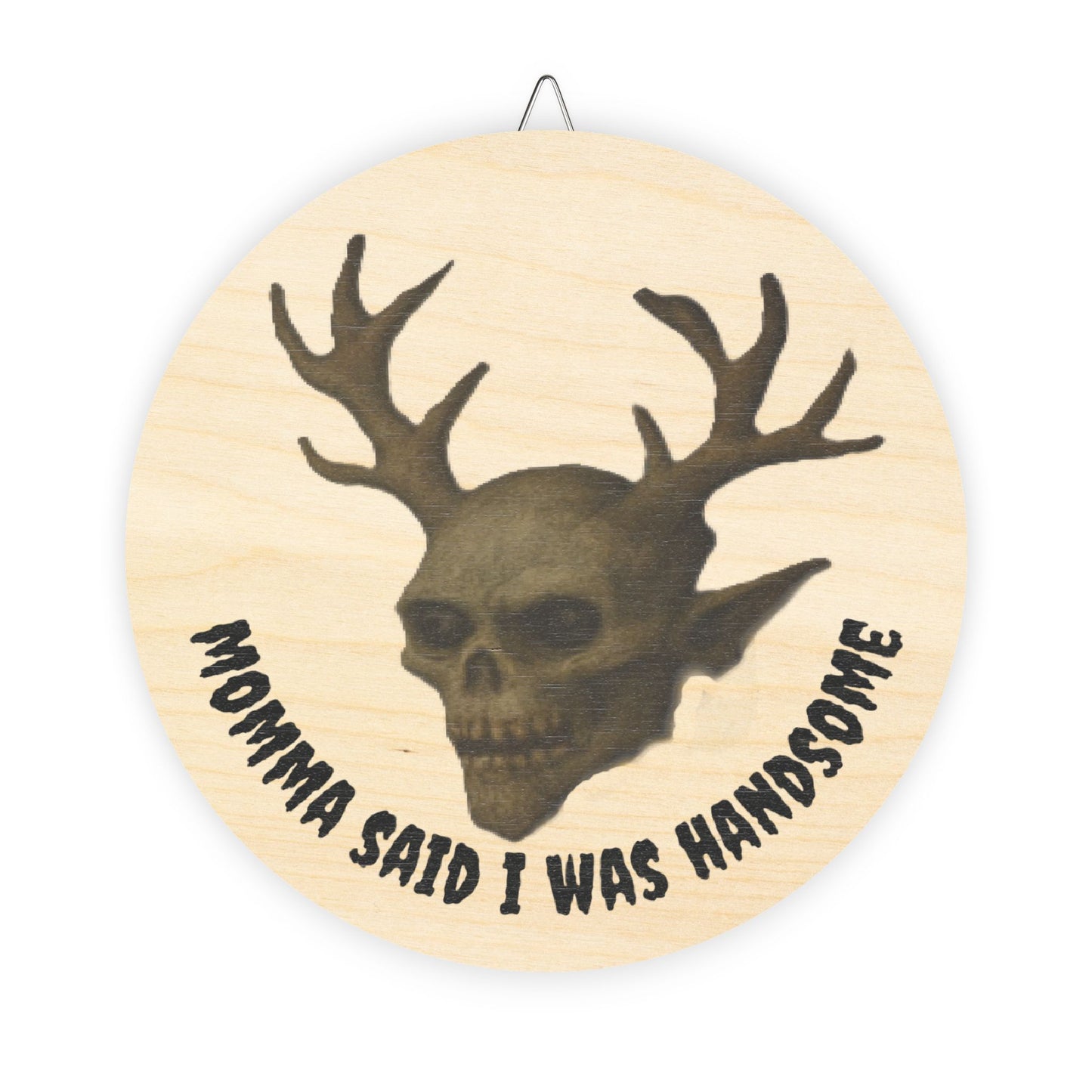 Handsome Wendigo Wall Sign