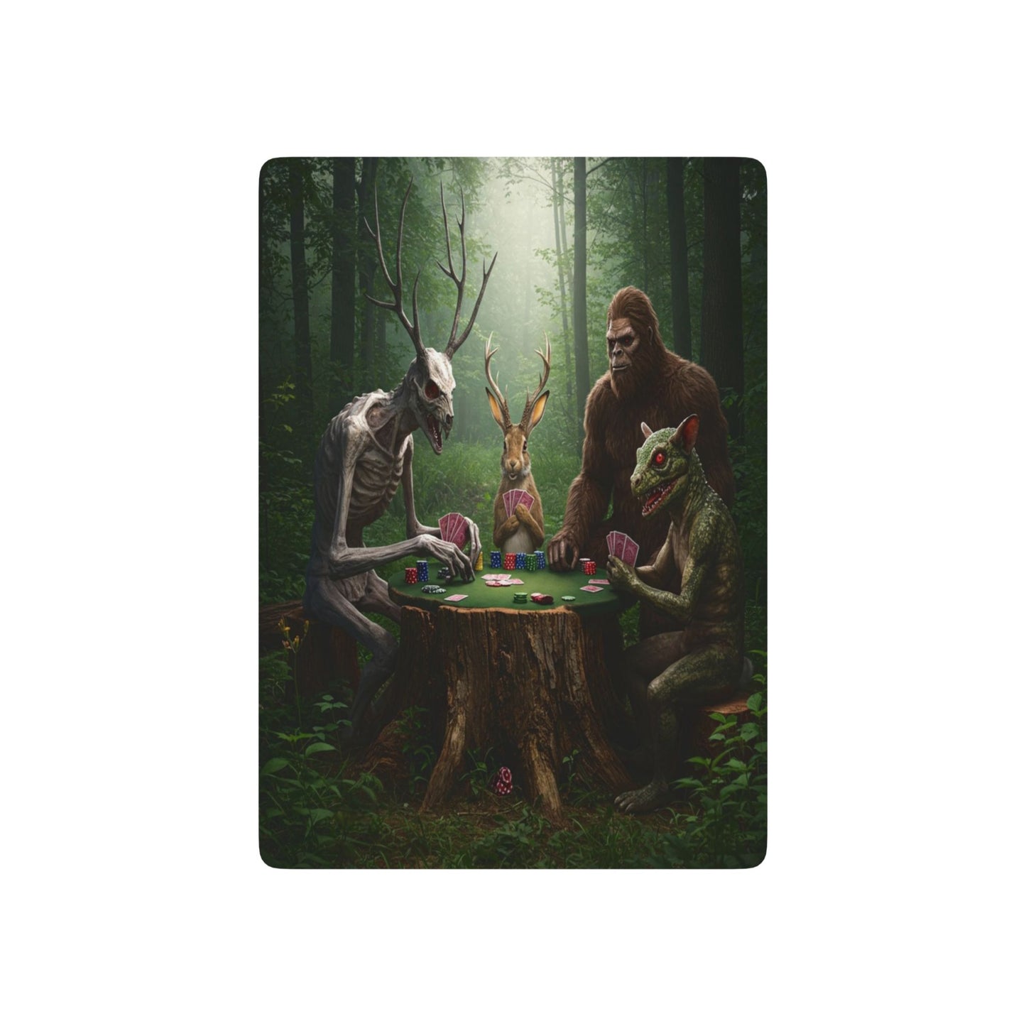 Cryptid Game Night Playing Cards