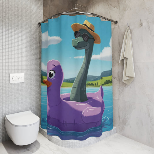 Nessie & Duck Shower Curtain