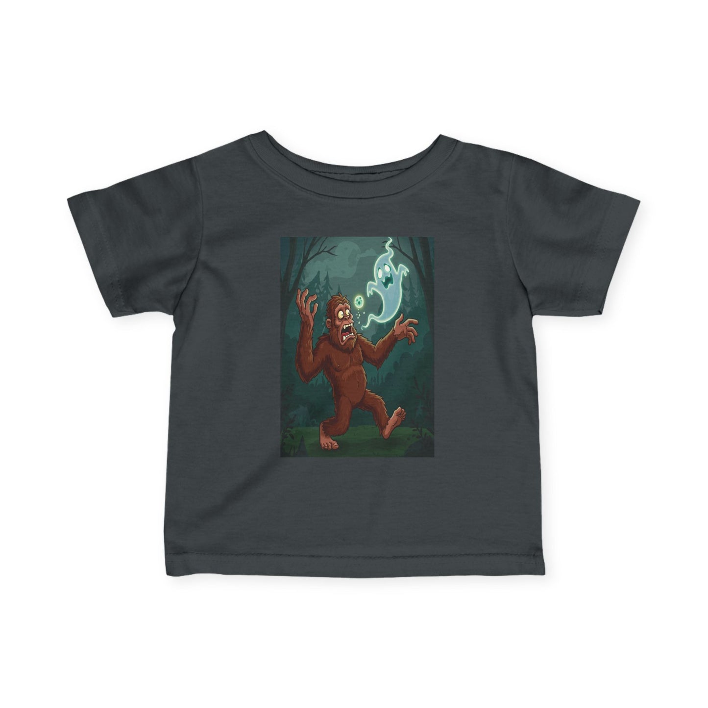 Bigfoot and Ghost Toddler Tee