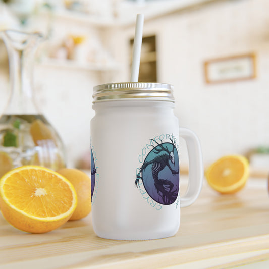 Blue Wendigo Mason Jar Mug