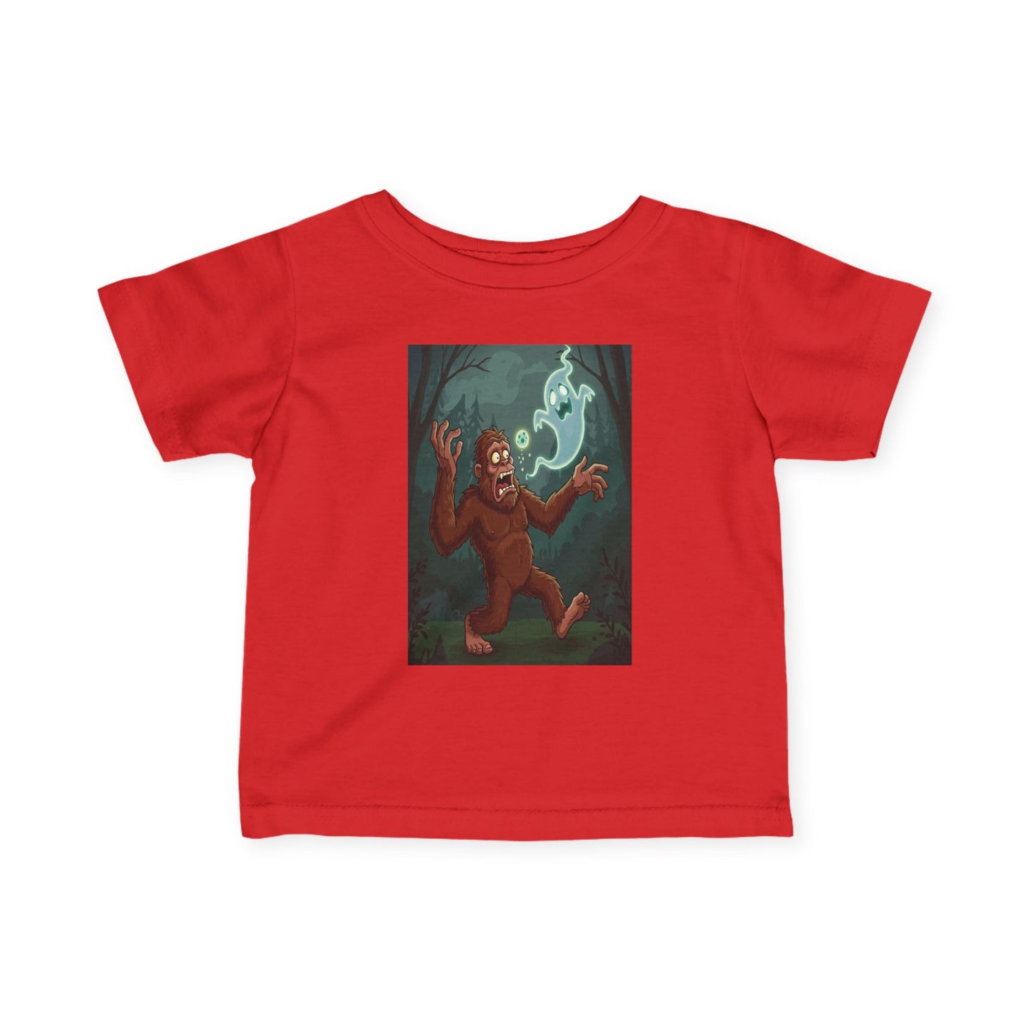 Bigfoot and Ghost Toddler Tee