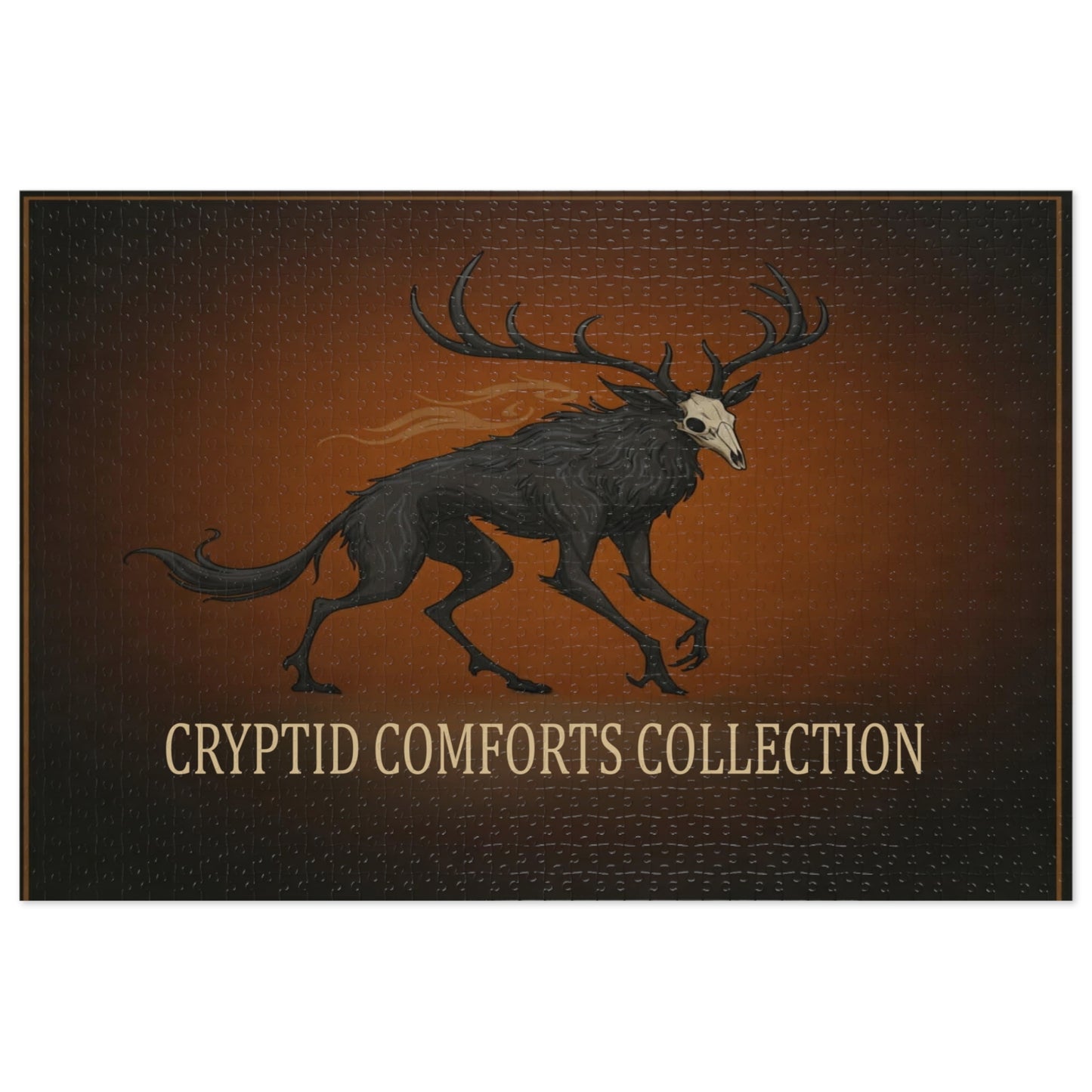 Cryptid Comforts Collection Jigsaw Puzzle with Tin