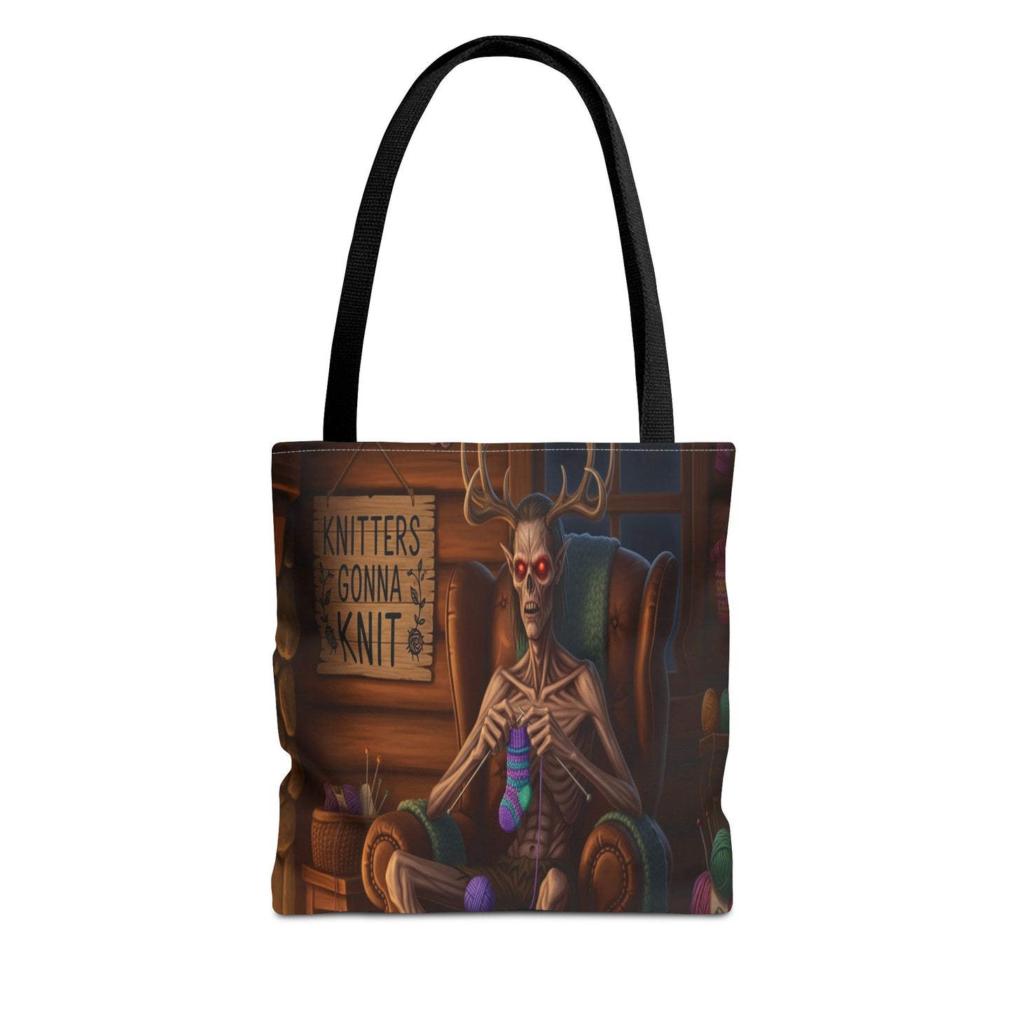 Knitters Gonna Knit Tote Bag