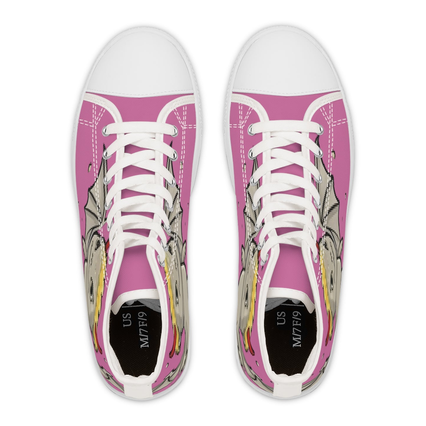 Women's  Baby Jersey Devil High Top Sneakers