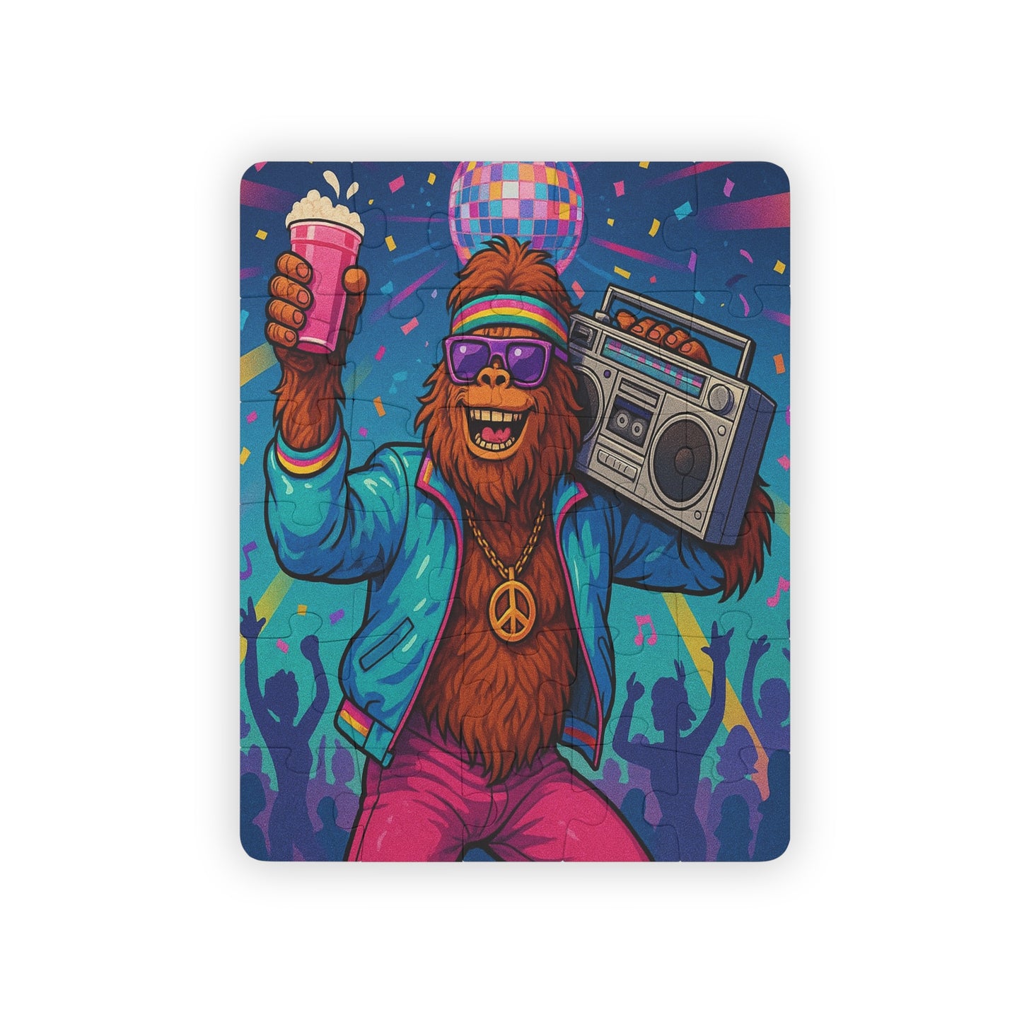 Disco Bigfoot Kids' Puzzle