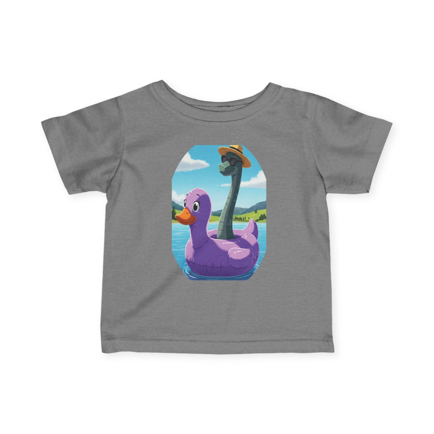 Nessie and Duck Tee