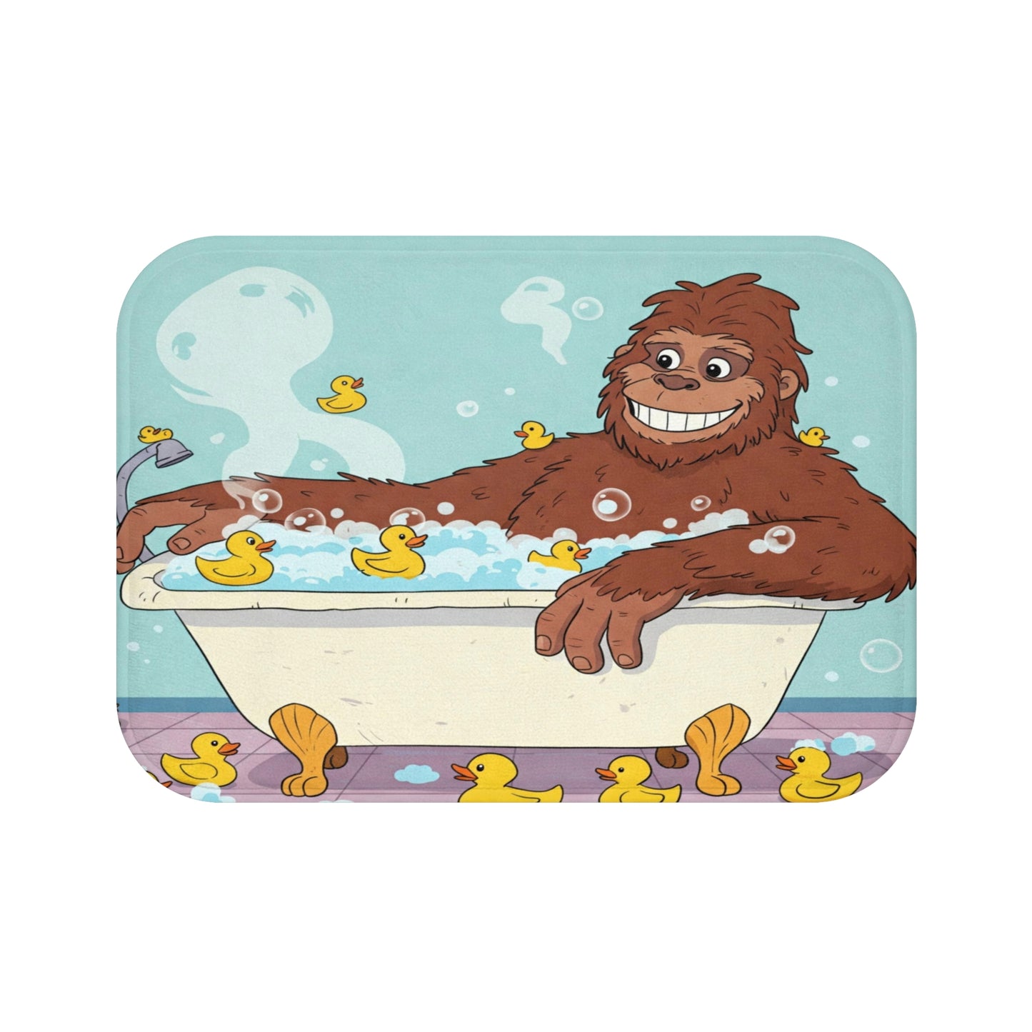 Bigfoot Bath Time Bath Mat