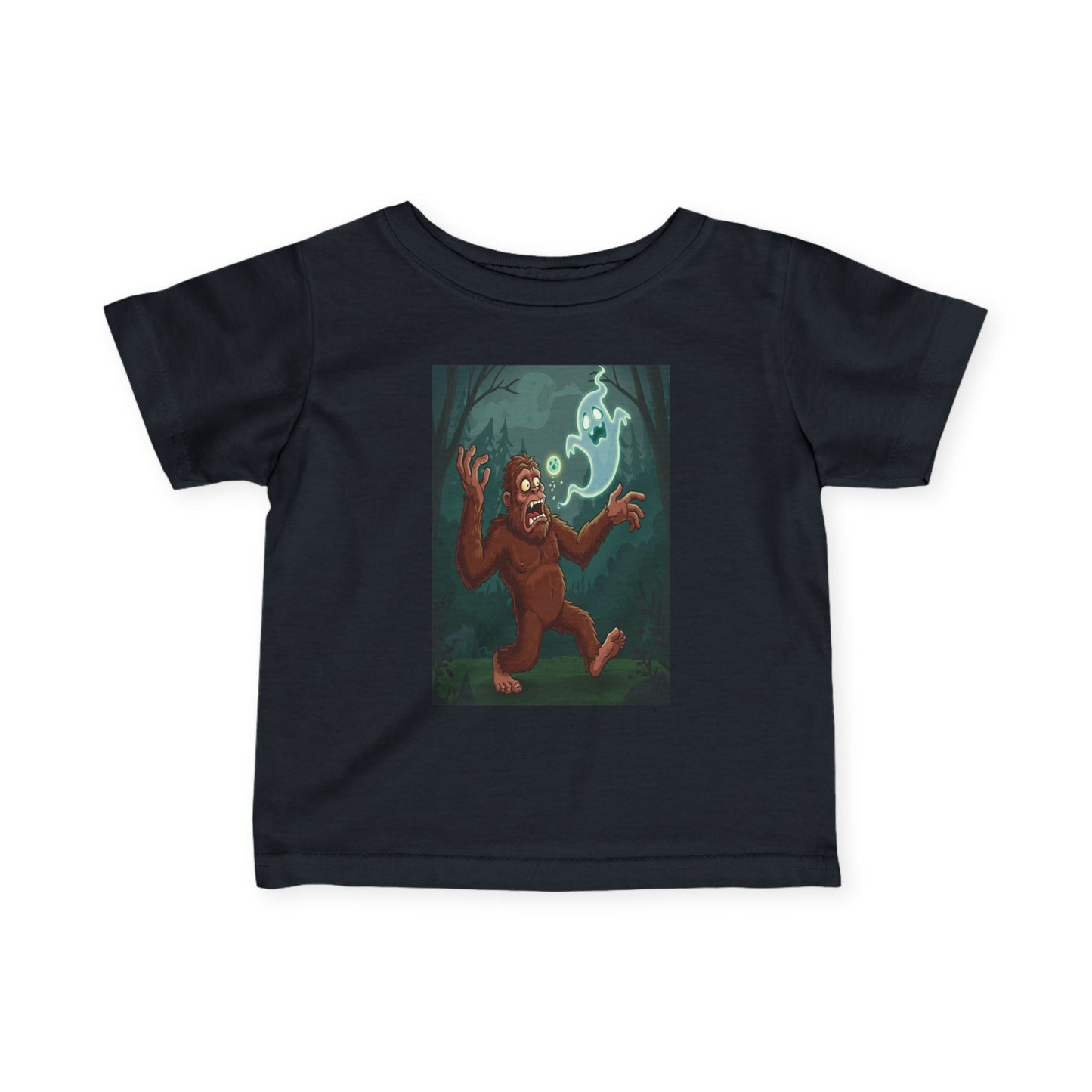Bigfoot and Ghost Toddler Tee