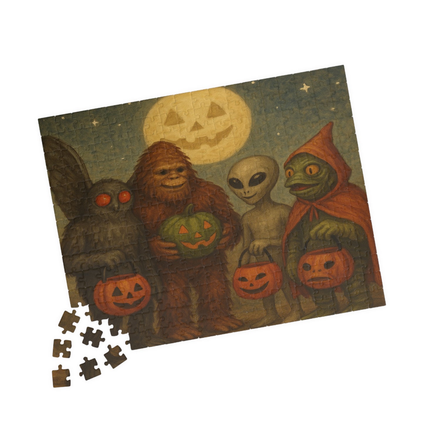 Cryptid Kids Halloween Puzzle