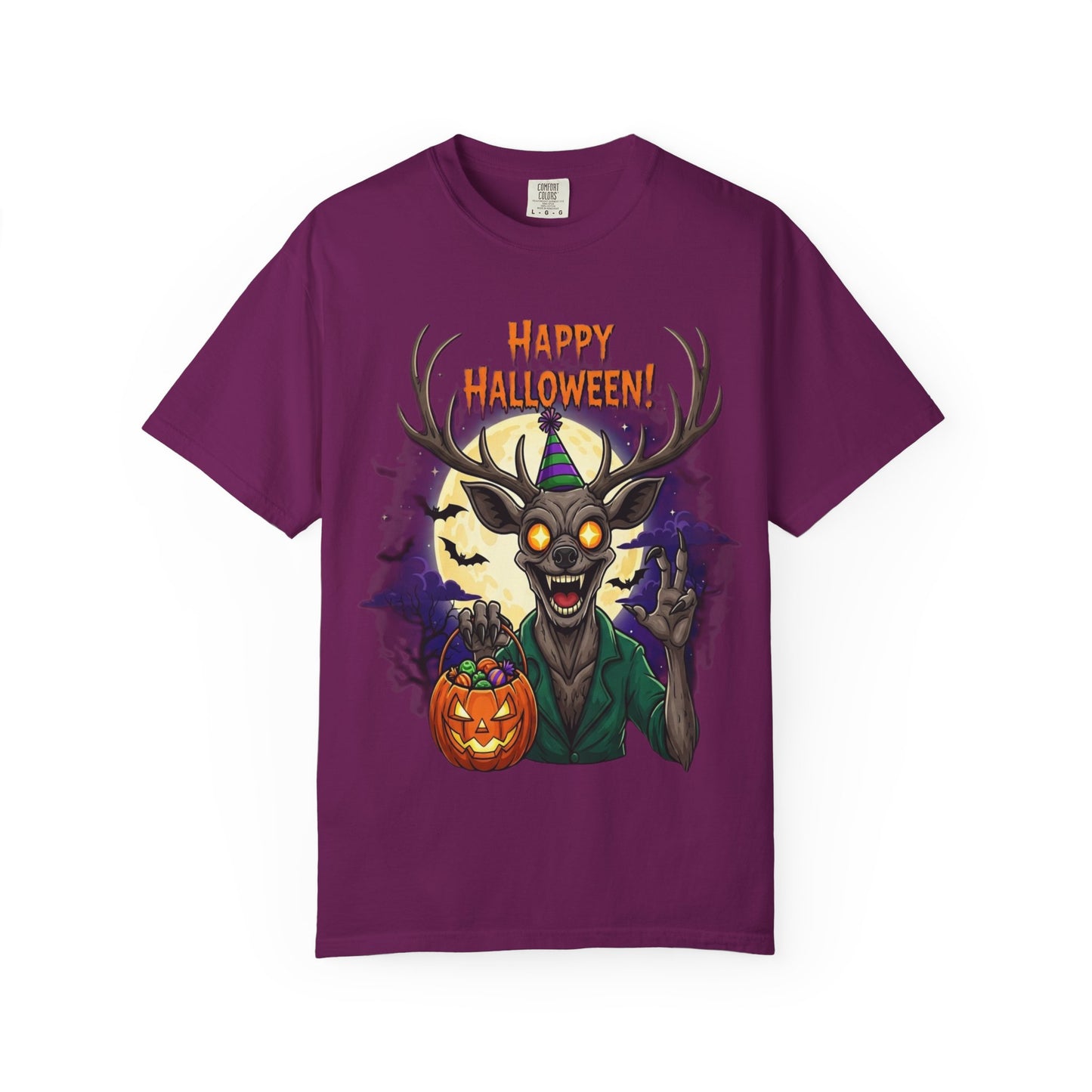 Mens Happy Halloween Wendigo T-Shirt