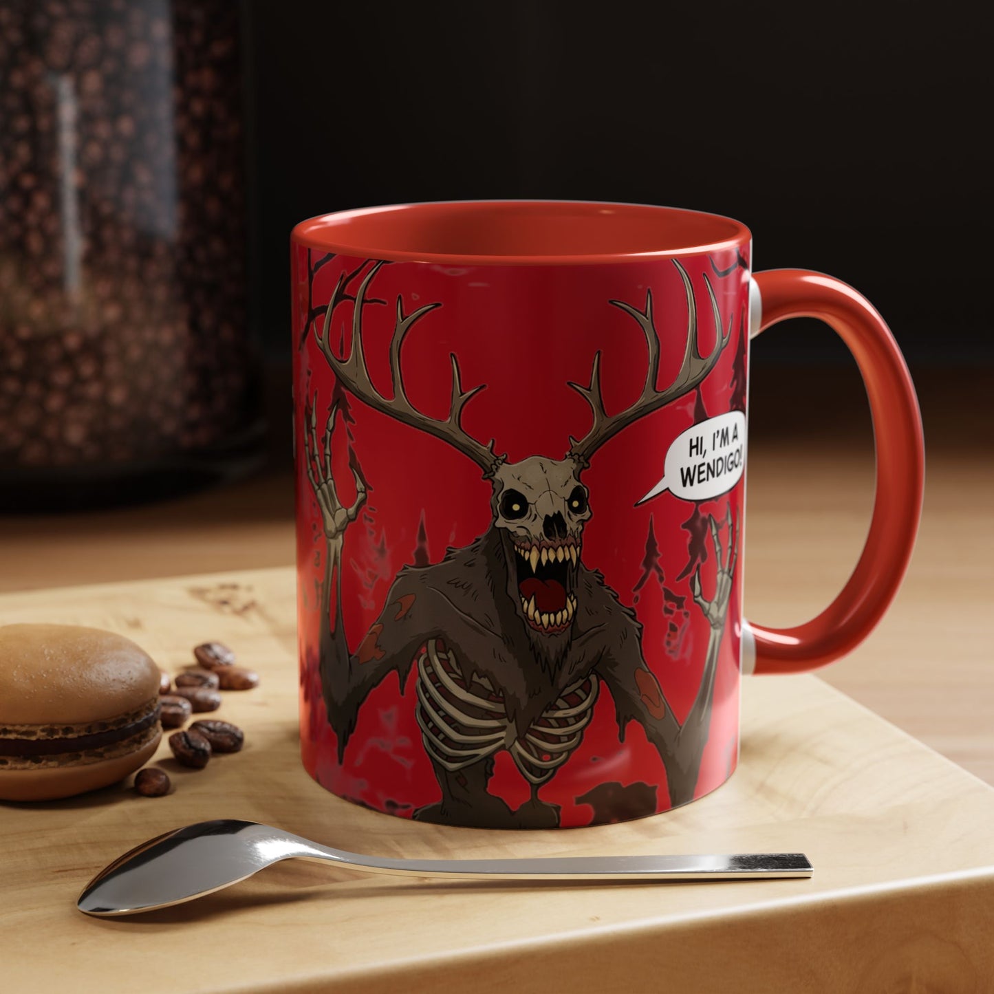 Red Wendigo Coffee Mug