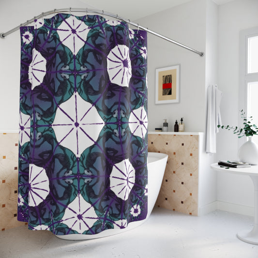 Kaleidoscope Wendigo Shower Curtain
