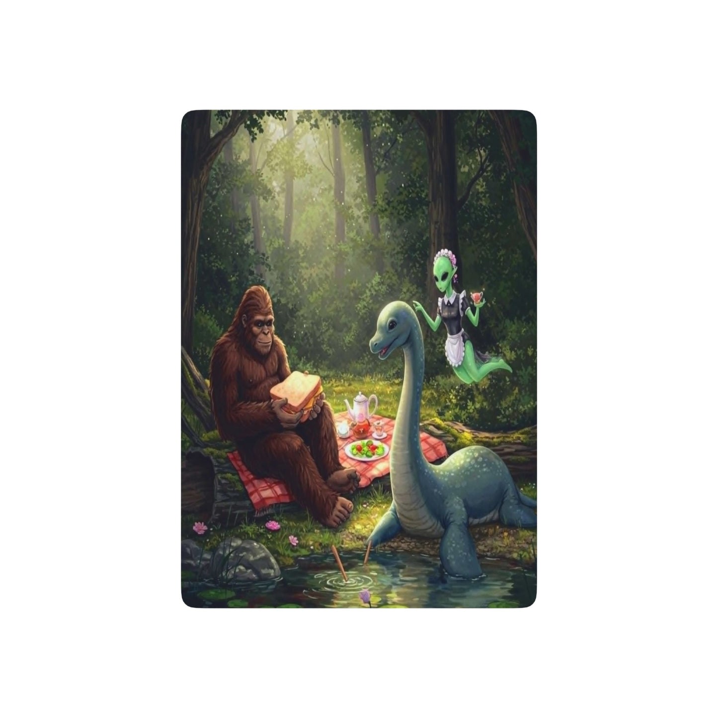 Cryptid Picnic Playing Cards