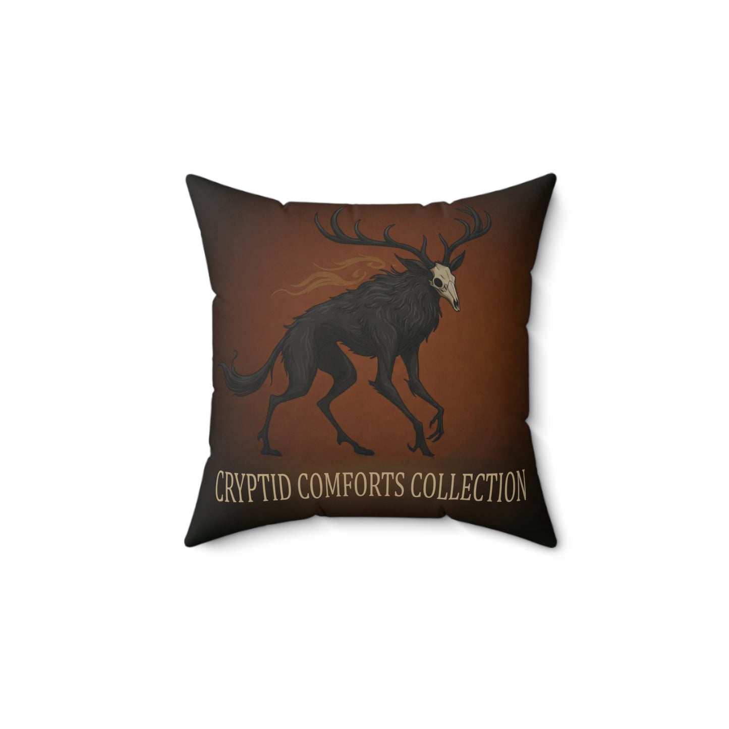 Cryptid Comforts Collection Square Pillow