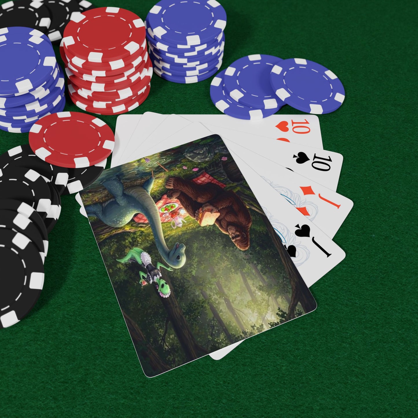 Cryptid Picnic Playing Cards