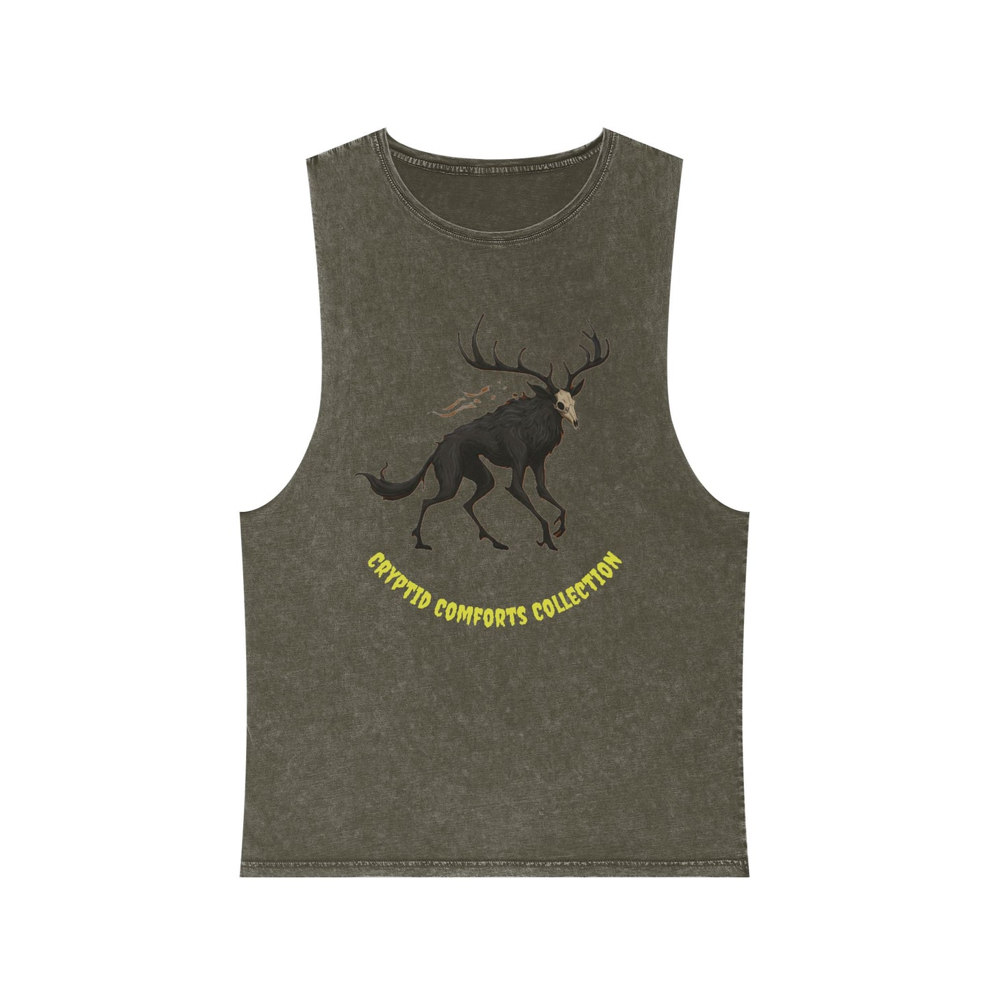 Womens Cryptid Comforts Collection Stonewash Tank Top